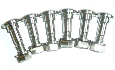 Triumph DAYTONA 955i 2000-2005 TITANIUM SPROCKET NUT AND BOLT KIT 6 PACK NO RUST - Image 1 of 4