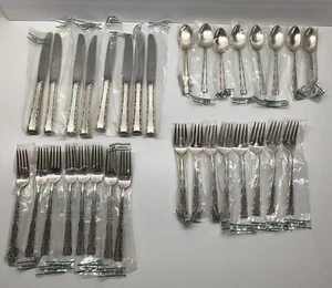 Lunt Madrigal 32 Piece Sterling Silver Flatware Set Sealed - Picture 1 of 7