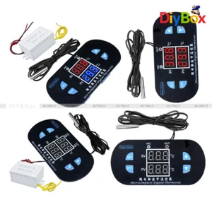 12V 110V-220V W1308 10A Digital Dual LED Temperature Controller Thermostat Alarm - Picture 1 of 55