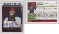 2005 Topps Chrome Update & Highlights Mark McCormick #UH233 Rookie Auto RC