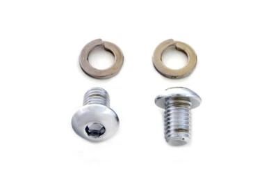 Kit de montaje de soporte de asiento cromado para Harley Davidson Foto 1 de 2