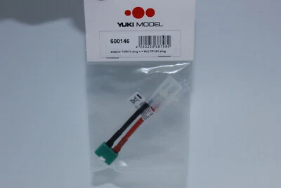 Yuki 600146 Adapter Tamiya Plug Multiplex Plug Cable New Original Packaging - Image 1 of 3