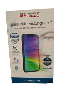 Protector de visión de vidrio ZAGG InvisibleShield + Protector de pantalla iPhone 11/XR/ 12 NUEVO - Imagen 1 de 4