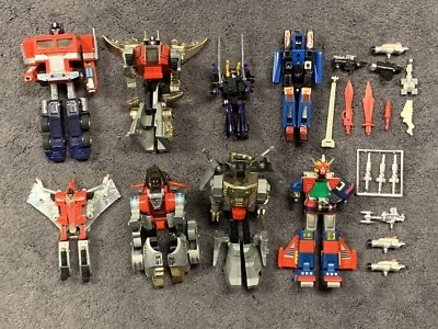 Vintage 1980s Hasbro G1 Transformers Dinobots Snarl Gridlock Slug Swoop + More! - Image 1 of 4