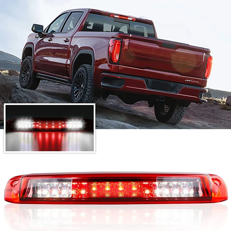 High Mount Third 3RD Stop Brake Cargo LED Light Lamp for Silverado Sierra Pickup - Image 1 of 4