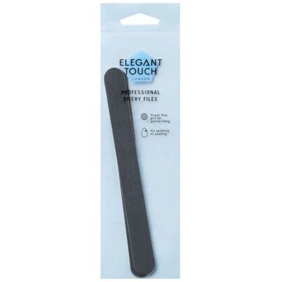 Elegant Touch Professional Emery Nail Files with Super Fine Grit - Pack of 2 - Image 1 of 2