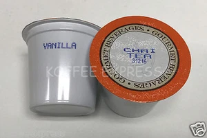 VAINILLA CHAI TÉ LATTE TAZAS DE UN SOLO SERVICIO 1 CAJA DE 100 TAZAS - Imagen 1 de 4