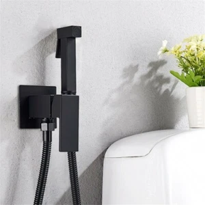 Edelstahl Bad Bidet Brause Set WC Hand Duschkopf Reinigen Mischbatterie Hygiene - Bild 1 von 8