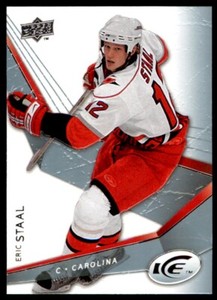 2008-09 Upper Deck Ice Eric Staal #26 Carolina Hurricanes