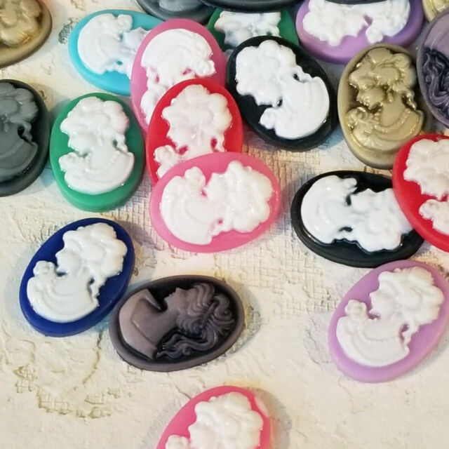 10 Resin Cabochons Animal Slime Charms Rainbow Assorted Lot Mixed