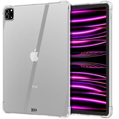 For Apple iPad Pro 12.9 inch Case 6th/5th/4th Generation Shockproof Clear Cover - Image 1 of 4