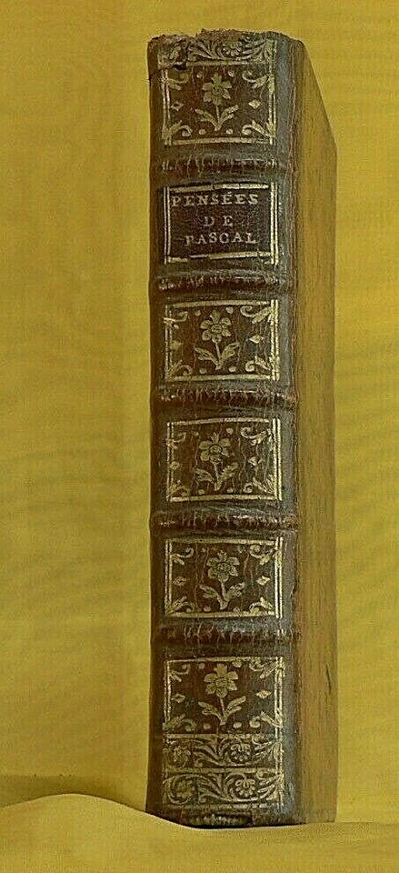 PASCAL - PENSEES SUR LA RELIGION ET SUR QUELQUES SUJETS-LIVRE ANCIEN PHILOSOPHIE - Photo 1/1