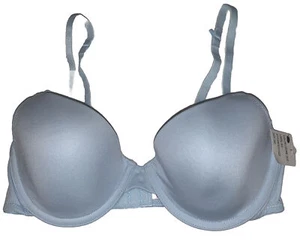 SO Intimates Womens Bra Underwire Baby Blue size 34C New  - Picture 1 of 4