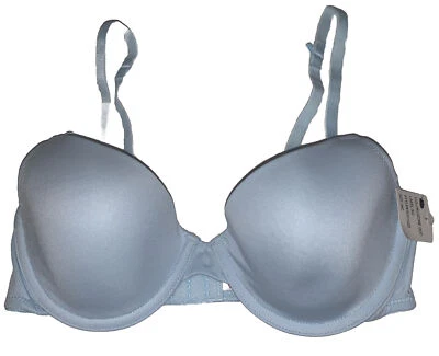 Sutiã feminino SO Intimates com aro azul bebê tamanho 34C novo  - Imagem 1 de 4