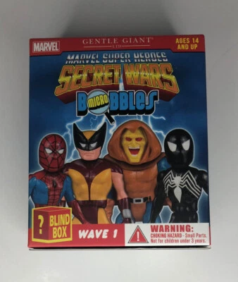 Gentle Giant Marvel Super Heroes Secret Wars Micro Bobbles Caja Ciega (2015) NUEVO Foto 1 de 4