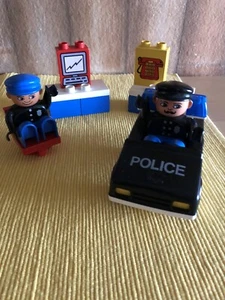 Lego Duplo Polizei 2654 Police Station  Polizist Gefangen Police Emergency Unit - Bild 1 von 2