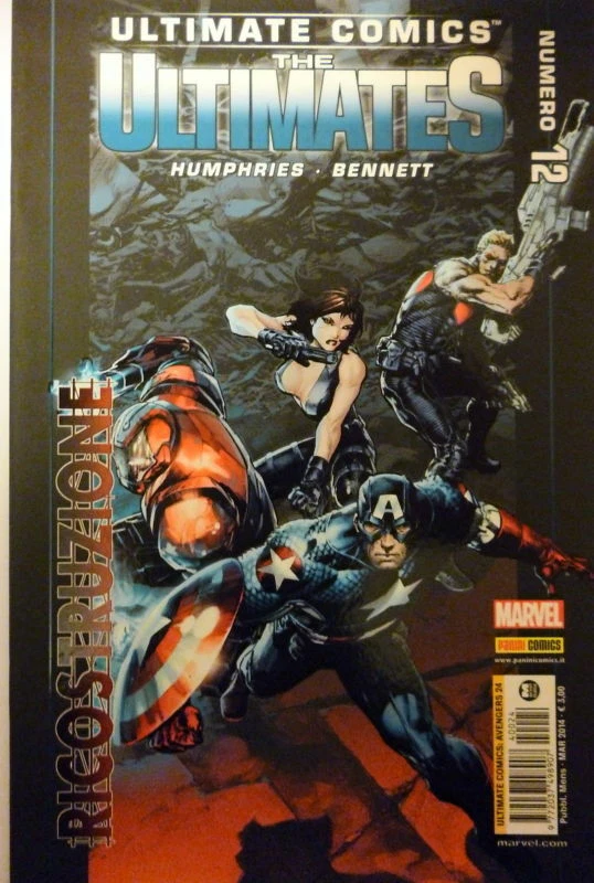 ULTIMATE COMICS AVENGERS n.24 " THE ULTIMATES n.12 " ed. Panini -Ricostruzione- - Immagine 1 di 1