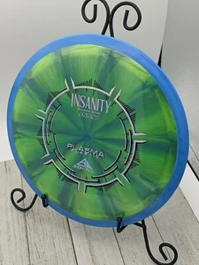 New Axiom Plasma Insanity Driver Disc Golf Disc 161 Grams - Picture 1 of 12