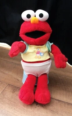 Tested working c.2003 Sesame Street Elmo Learns to go potty Fisher Price - image 1 of 4