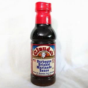 Botella de 16 onzas de salsa marinada para barbacoa Claude's - Imagen 1 de 2