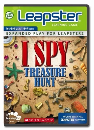 LeapFrog Leapster Learning Game Scholastic ISPY Treasure Hunt - Image 1 of 1