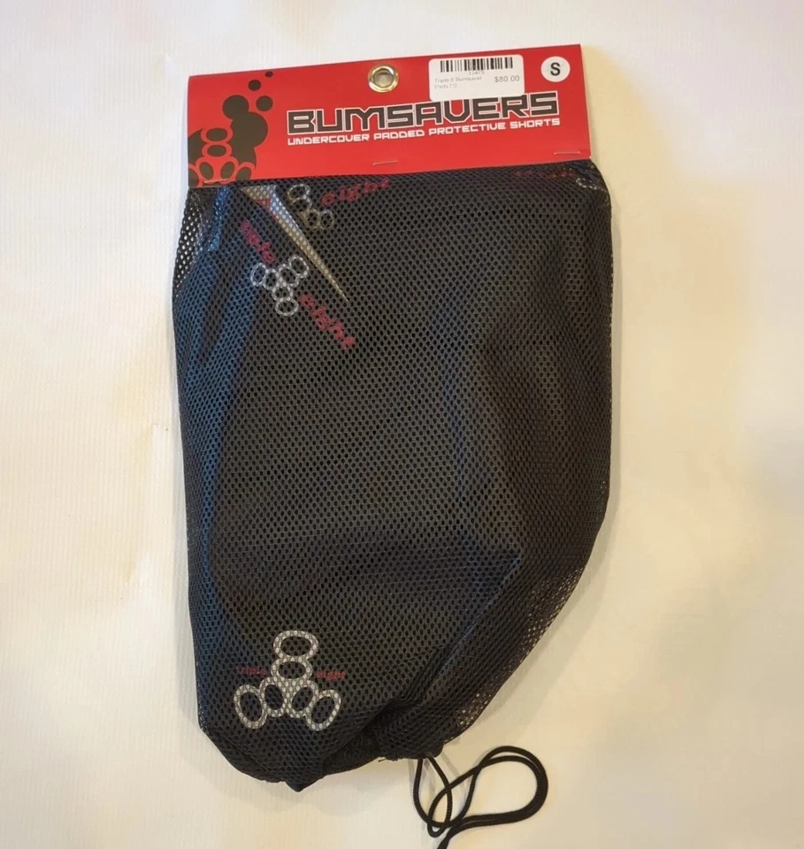 NUEVO Triple Eight Bumsavers Pequeño Encubierto Acolchado Pantalones Cortos Protectores NEGROS  Foto 1 de 2