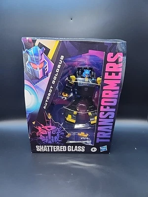 2021 Hasbro Transformers Shattered Glass Goldbug- Figure only - Image 1 of 4