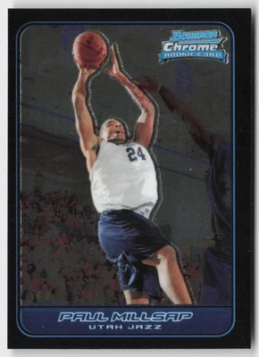 2006-07 Bowman Draft Picks & Stars - Chrome Paul Millsap #120 (RC) Jazz - Image 1 of 2