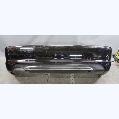 Cubierta de parachoques trasero dañada 01-06 BMW E46 serie 3 cupé Vert M-Tech 2 negra 2 OEM Foto 1 de 4