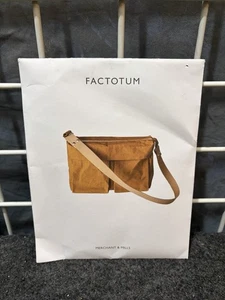 Factotum Tasche Muster, ungeschnitten neu - Bild 1 von 4