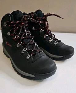 Columbia Newton Ridge Plus Damen-Wanderstiefel 9,5 WEIT BK3783-010 schwarz & rot - Bild 1 von 9