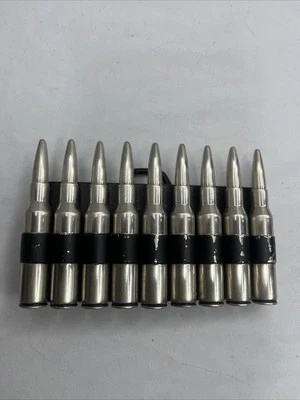 Hot Topic Rock Rebel Bullet Hebilla de Cinturón - Peso Pesado - Hasta 2" (W) Tamaño de Cinturón Foto 1 de 4