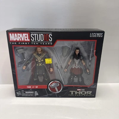 Marvel Studios Legend Series Primeros 10 Años Thor Mundo Oscuro y SIF NUEVO EN CAJA Foto 1 de 4