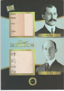 2024 Piezas Pasado 1800s Edición Caleidoscopio Orville Wilbur Wright Doble Reliquia 172 - Imagen 1 de 1
