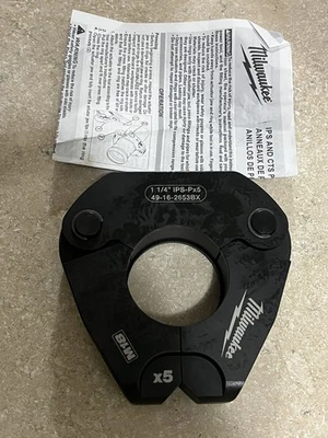 Anillo de prensa pivotante Milwaukee Tool 49-16-2653Bx 1-1/4" Ips-P para fuerza M18 Foto 1 de 4