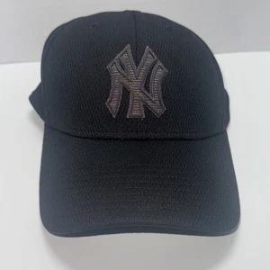 New Era Unisex New York Yankees 39Thirty Baseball Cap - Schwarz Größe M/L - Bild 1 von 6