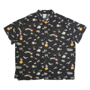 DISNEY Star Wars Mens Shirt Black 2XL - Picture 1 of 6