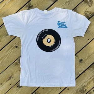J Dilla Donuts T Shirt Size S White Made In USA Hip Hop Rap Stones Throw - Picture 1 of 7