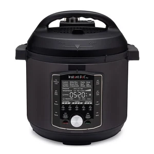 INSTANT POT Pro 10in1 Multikocher Slow Cooker Schongarer 7,6L 1400W Schwarz - Bild 1 von 6