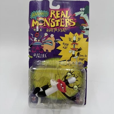 1995 Aaahh!!! Figura de acción Real Monsters Oblina Nickelodeon nueva/sellada de colección Foto 1 de 4