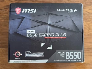 Scheda Madre MSI MAG B550 Gaming Plus Errore CPU LED Bianco - Photo 1/5