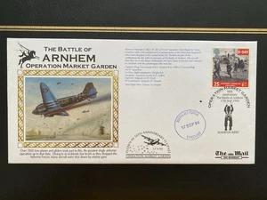 GB 1994 Benham Silk Battle of Arnhem / Operation Market Garden Ltd Edition Cover - Picture 1 of 3
