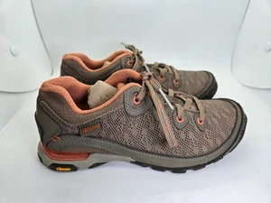 Ahnu Sugarpine II Air Mesh Trail Shoes Women's 6 Brown Vibram Hiking Sneakers - Picture 1 of 8