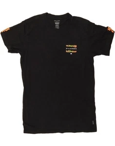 BILLABONG Mens Core Fit T-Shirt Top Large Black Cotton OZ14 - Picture 1 of 3