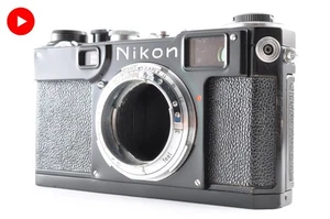 [Exc+4] Nikon S2 Black Repainted 35mm Rangefinder Film Camera #7768 - Picture 1 of 15