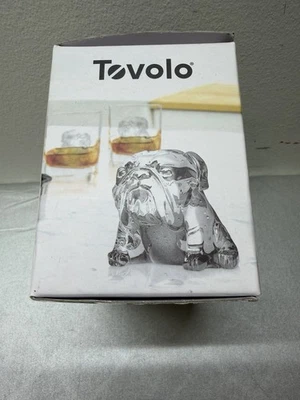 Tovolo Silicone Bulldog Ice Cube Mold 2 Pack BPA Free Easy Release New Open Box - Image 1 of 4