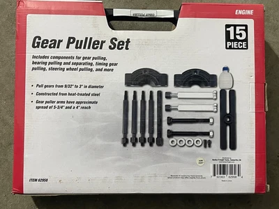 Juego de extractores de engranajes PITTSBURGH, 15 piezas Foto 1 de 2