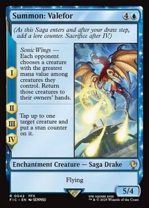MTG - SUMMON: VALEFOR - Final Fantasy Com (R) - Picture 1 of 1