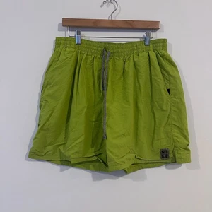 Pantalones cortos de nailon para correr Nike para hombre verdes Y2K 2XL - Imagen 1 de 6