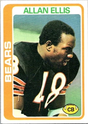 Allan Ellis 1978 Topps #132 Chicago Bears - Image 1 of 2